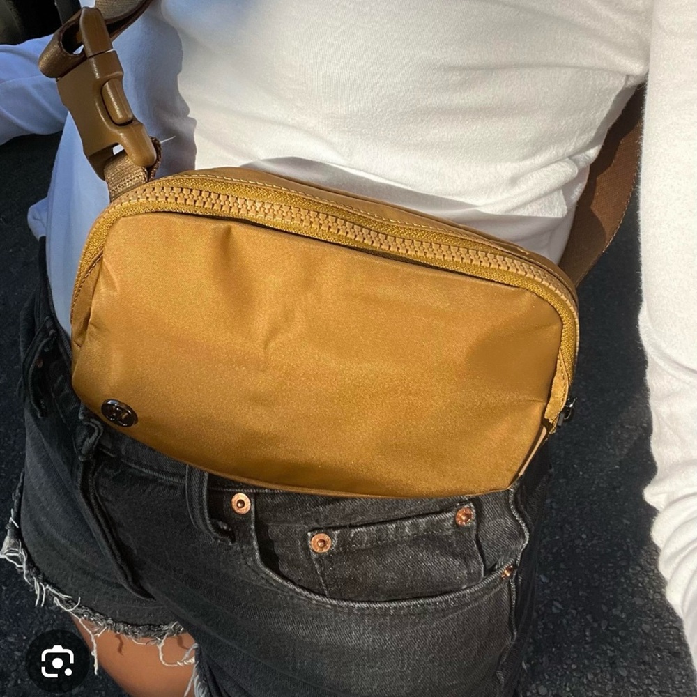 Lululemon Athletica Tan Crossbody Bag